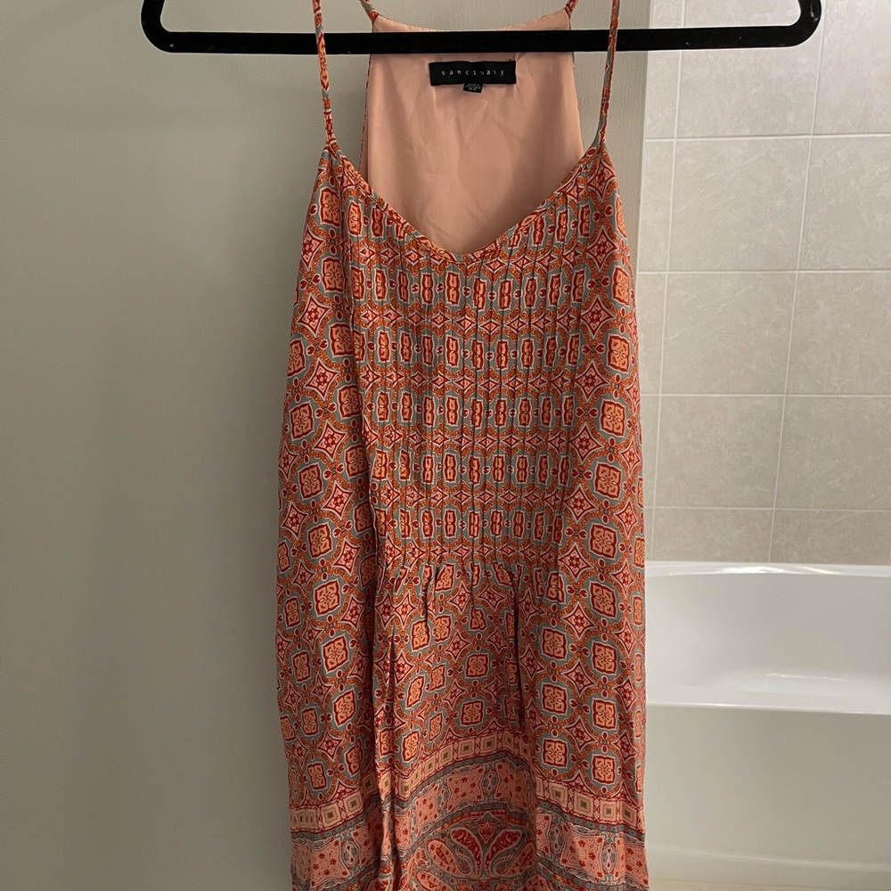Sanctuary Orange Sun Dress